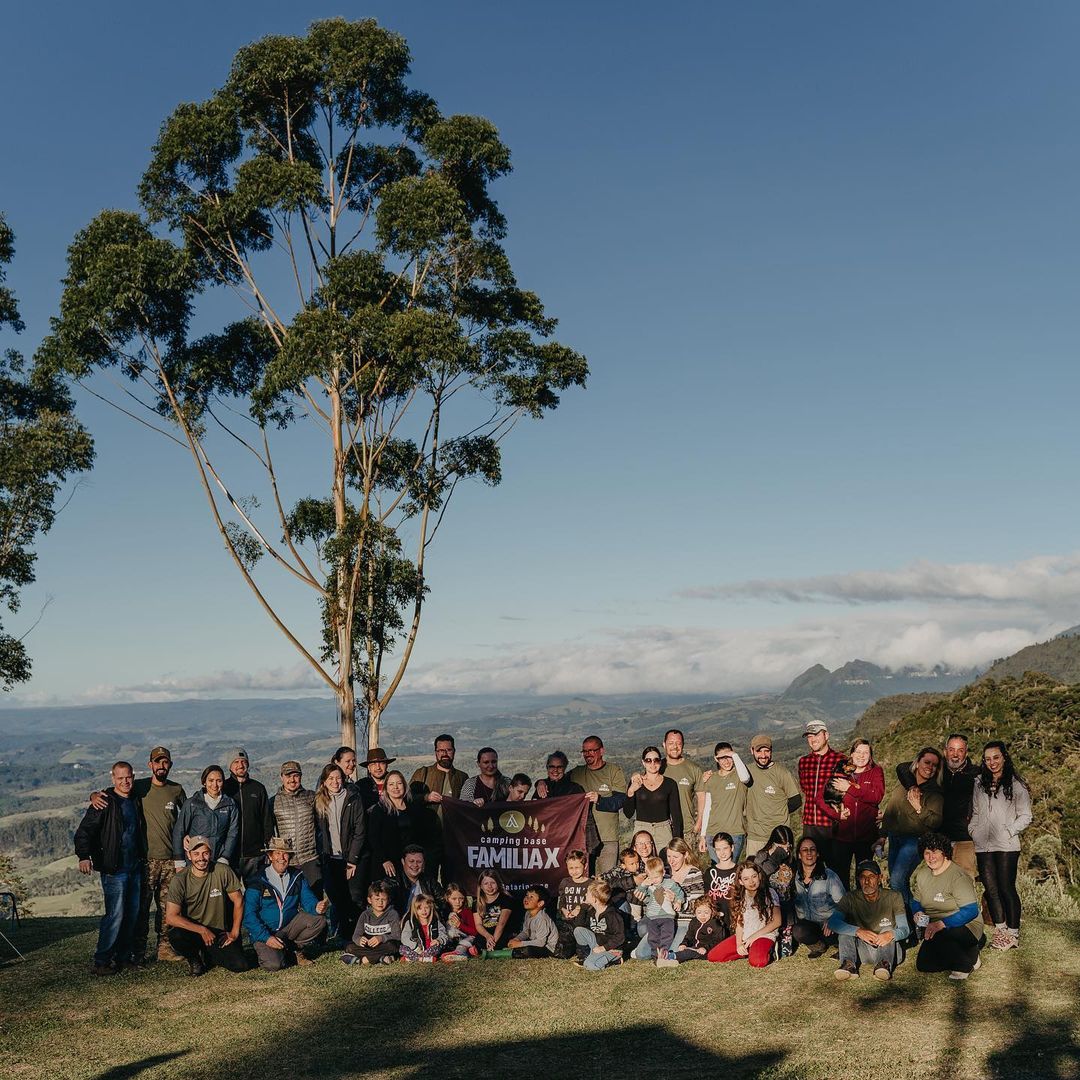 Mudamos para casa nova Camping Família X 